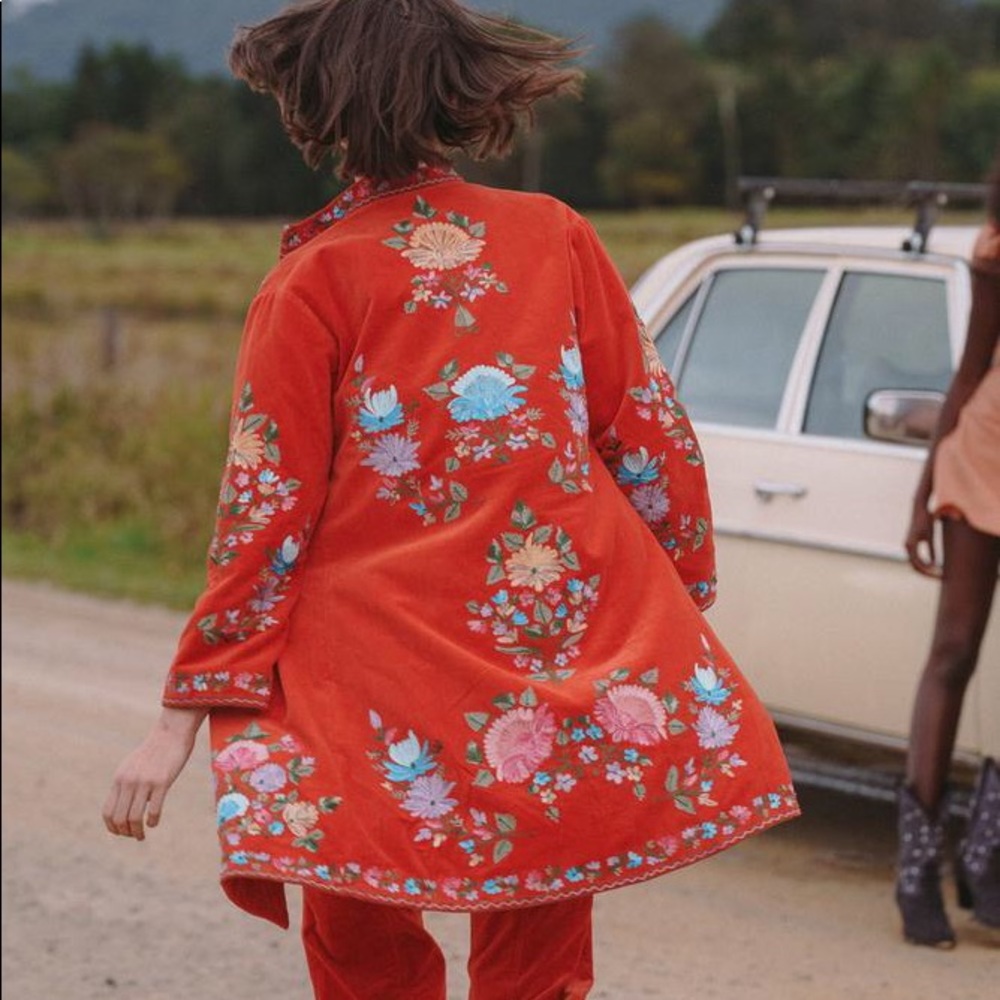 Chasing Unicorns It’s Only Rock’n’Roll Cotton Velvet Jacket